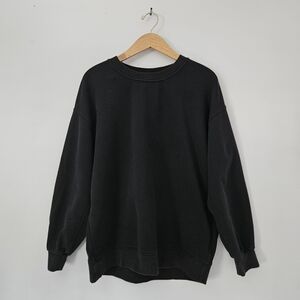 Lululemon Perfectly Oversized Cotton Crew Black